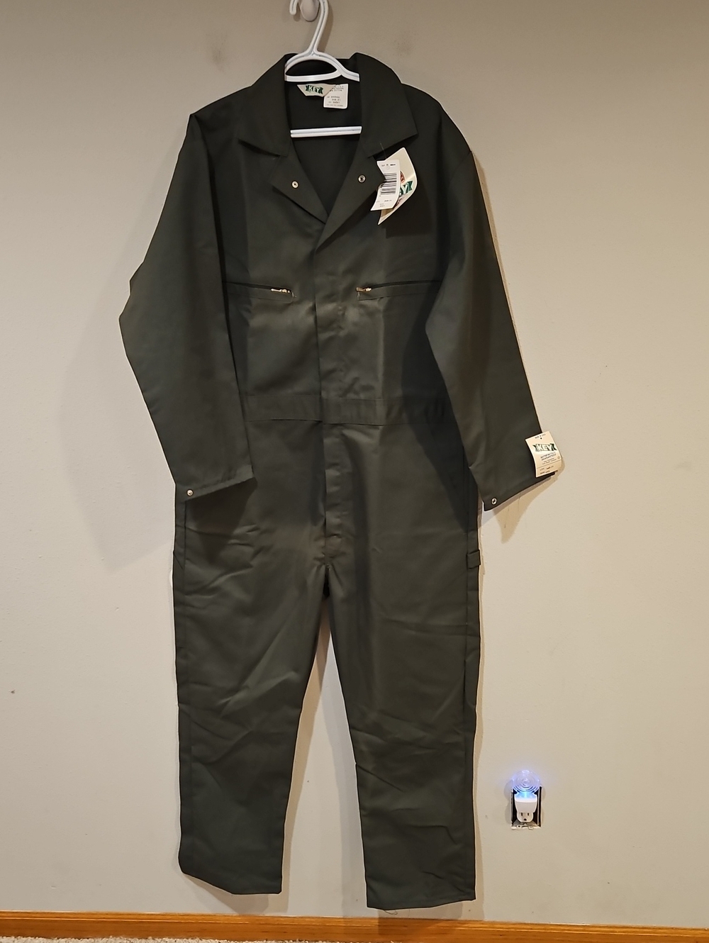 Vintage Key Green Coveralls